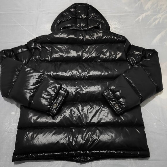 Black Moncler Down Jacket - Picture 10 of 11